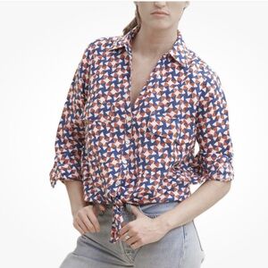 Roberta Roller Rabbit Orange Dimi Guy Shirt